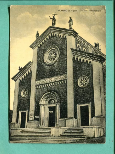 MORINO (L'Aquila)-Chiesa Parrocchiale 1957