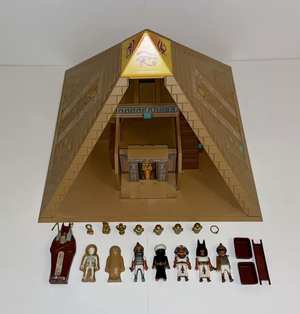 Playmobil Egyptian Pyramid 4240 Lot People Accessories Incomplete Set
