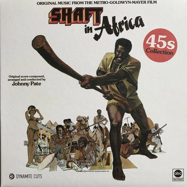 Johnny Pate - Shaft In Africa 45s Collection - New Vinyl Record 7 - N16291A