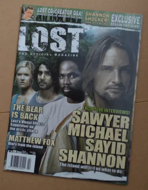 LOST The Official Magazine Issue #2 Jan/Feb 2006 Titan UK Edition