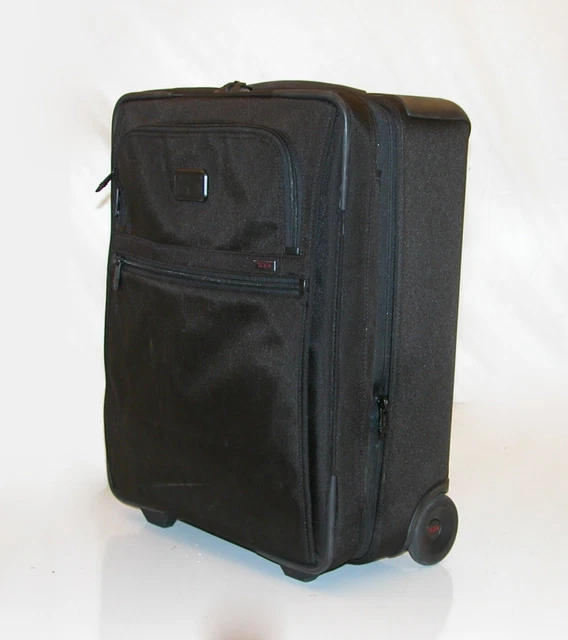 TUMI Alpha 2 Continental 21" Expandable 2 Wheeled Carry-On ~ 22021 D2 - GREAT 2