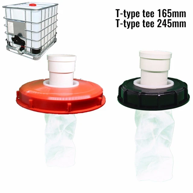 4 Filtres IBC Nylon Lavables Ø105 Mm – Filtre Eau Pluie Réservoir IBC – Maille Fine