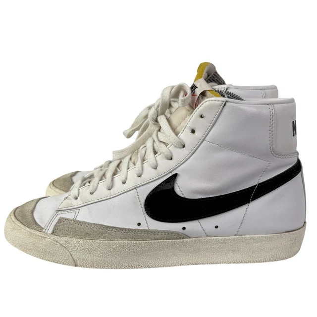 NIKE BLAZER HIGH Premium White Black Tiger Swoosh 330245-131  display picture 2