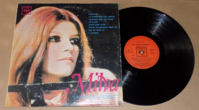 MILVA La Inconfundible South America Only Uruguay Compilation LP 1969