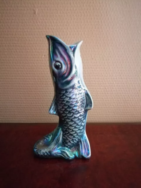 Bouteille en forme de poisson h - 21cm