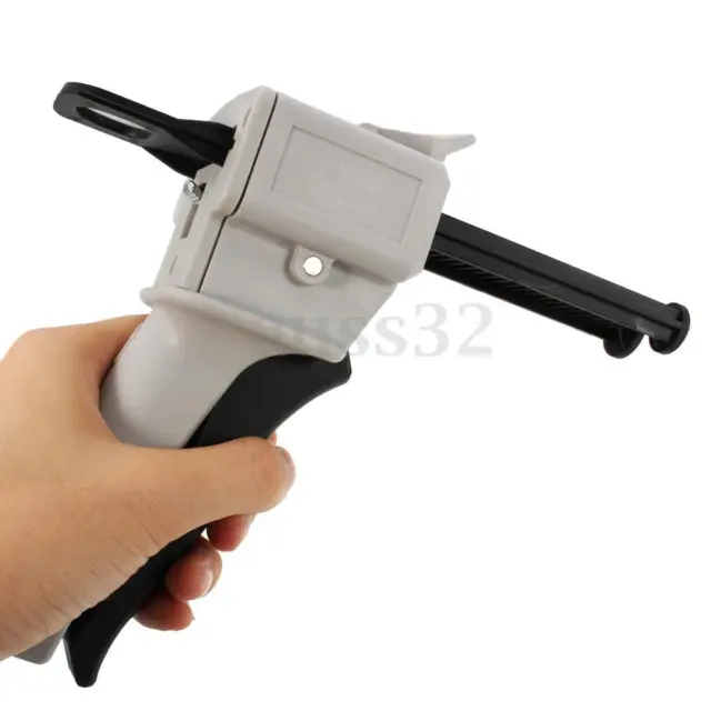 50ML AB Epoxy Glue Gun Applicator glue Adhensive gun Mixed 1:1 and 2:1 ab S240