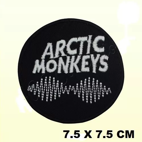 Arctic Monkeys Logo Embroidered Patch Iron On/Sew On Patch Batch For Clothes