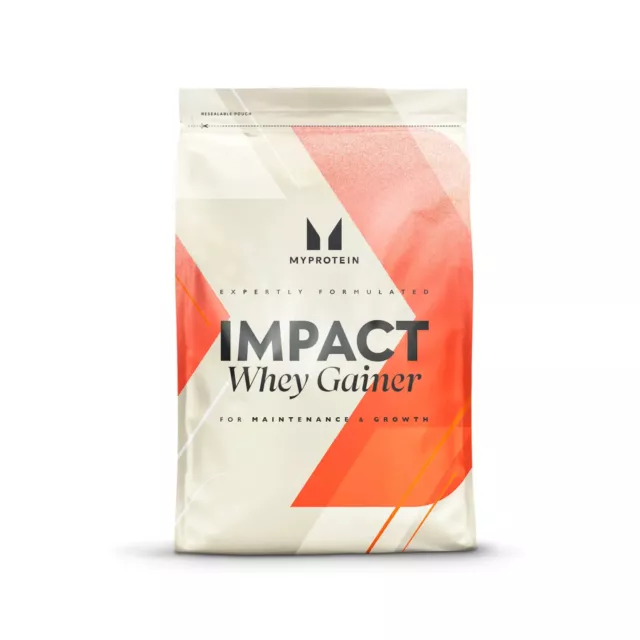 MyProtein Impact Whey Gainer - 2.5KG, Bulk Muscle Build, Carbs, Protein, Mass