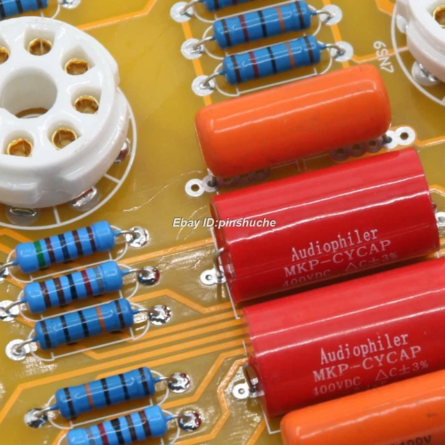 HIFI 6SN7/6N8P RÖHRE Stereo Vorverstärker Platine Basis auf Gary CARY