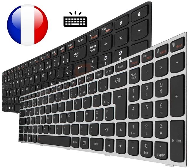 Tastiera Francese Originale HP Pavilion AZERTY Con Cornice - V140546DK1 FR 708168-051