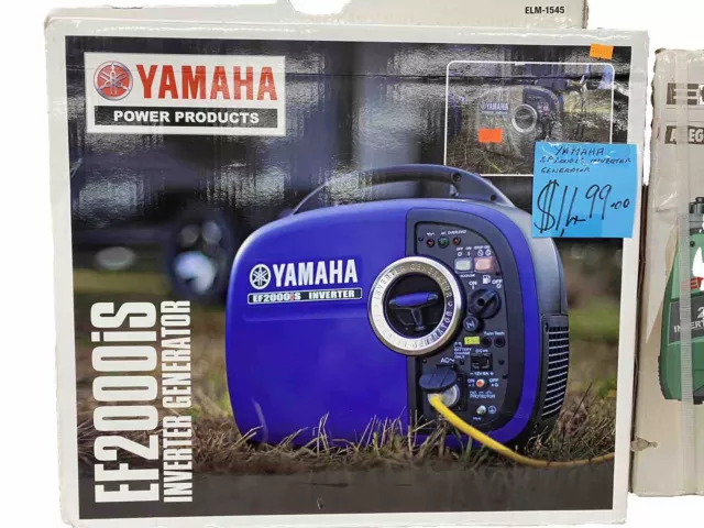 Yamaha EF2000iSv2 2000W Inverter Generator