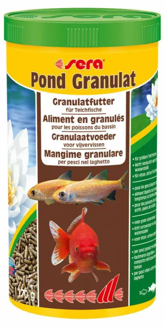 2er Pack Sera Pond Granulé, 2 x 1.000 ML