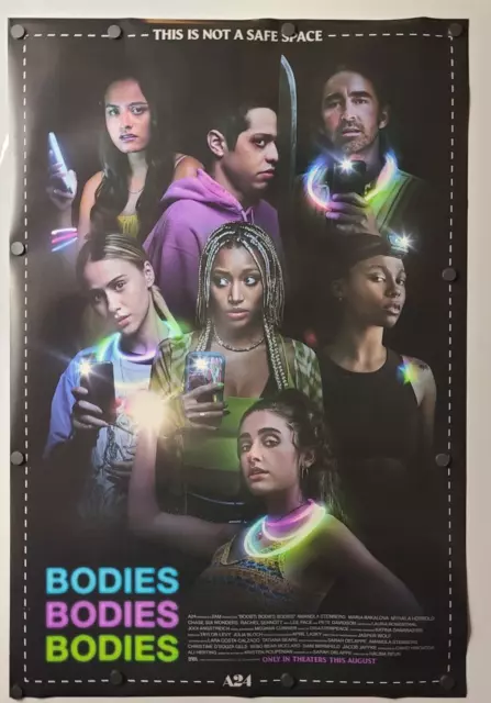 Bodies Bodies Bodies 2022 27X40 D/S ORIGINAL MOVIE POSTER