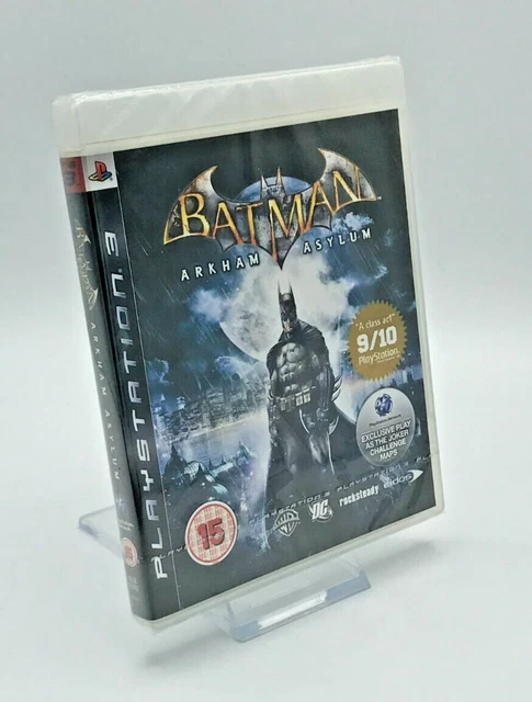 Boîte + Notice PS3 Batman Arkham Asylum - Très Bon état (pas De Jeu)