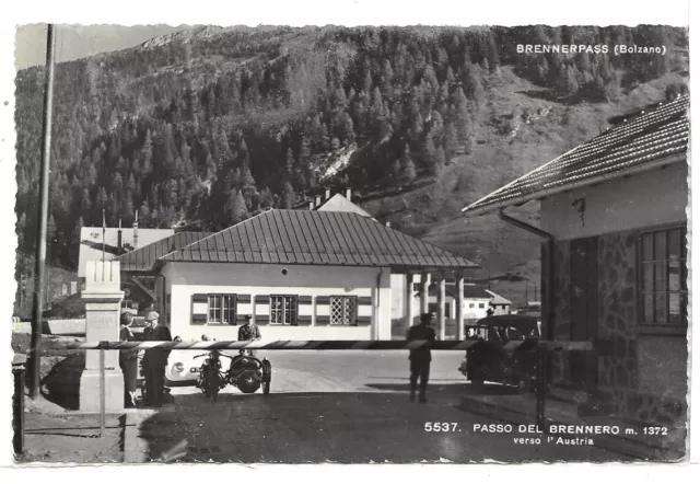 BOLZANO (966) - PASSO DEL BRENNERO verso l'Austria - Fp/Vg 1952