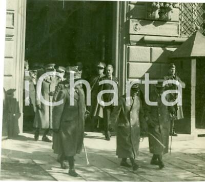 1935 FIRENZE Vittorio Emanuele III visita sede 19° Reggimento ARTIGLIERIA *Foto