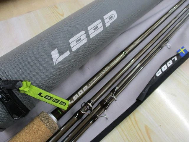新品] レアLOOP FLY ROD EVOTEC 7130-4MF（Used Fly Fishing Rods FOR 