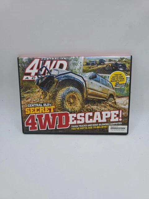 4WD ACTION DVD,CENRAL QLD's SECRET 4WD ESCAPE,Rockhampton,Tough Tracks ...