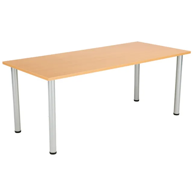 Jemini Rectangular Meeting Table Beech KF816654