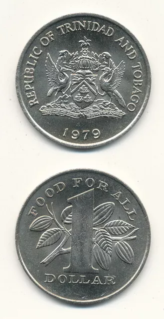 Trinidad & Tobago - 1 Dollar 1979 UNC