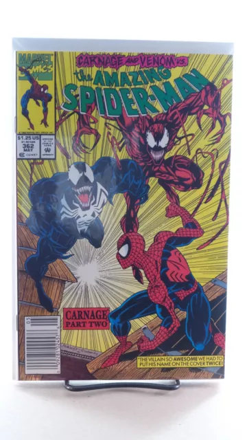 Amazing Spider-Man #362 [Newsstand Edition] (May 1992) Marvel Comics Marvel