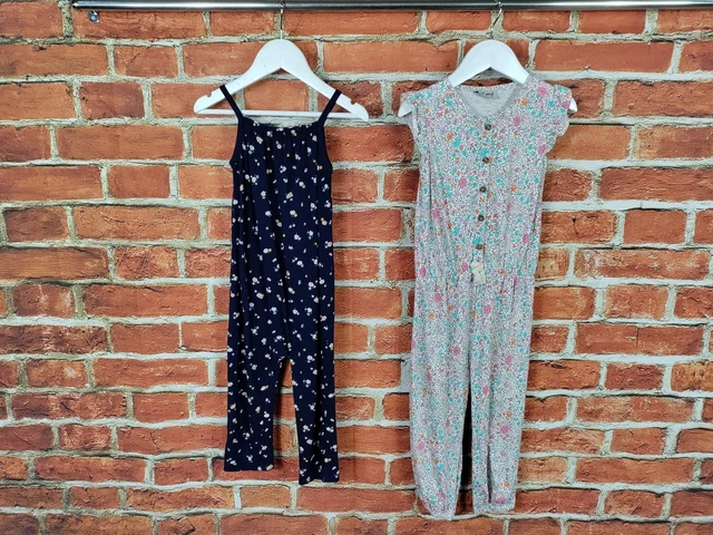 Girls Bundle Age 2-3 Years H&M Next Long Jumpsuit Playsuit Set Summer Party 98Cm