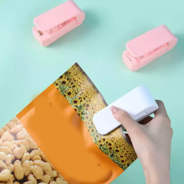 Mini Portable Sealing Bag Machine Sealer Home Heat Bag Plastic Food Snacks -DE