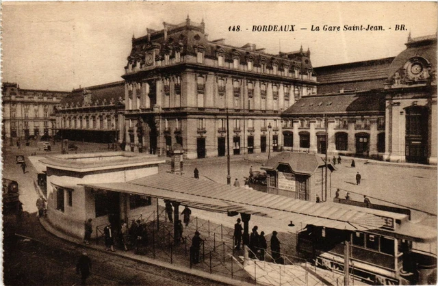 CPA Gironde BORDEAUX La Gare St-JEAN (982474)
