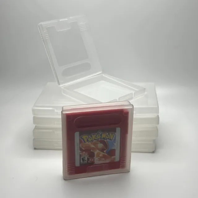 10 Nintendo Gameboy Color Game Protectors- GBA Clear Cases - FAST SHIPPING