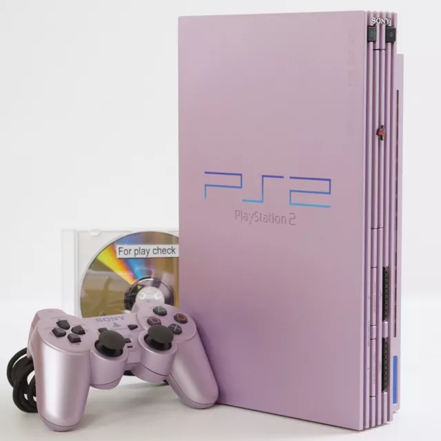 PS2 SAKURA PINK Console Playstation 2 Tested System SCPH-39000 SA