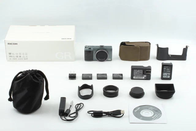 [MINT Boxed] Ricoh GR 16.2MP Digital Compact Camera Limited Edition From JAPAN