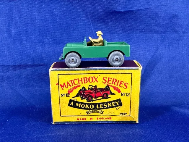 Matchbox Moko Lesney 12A Land Rover - Nmib