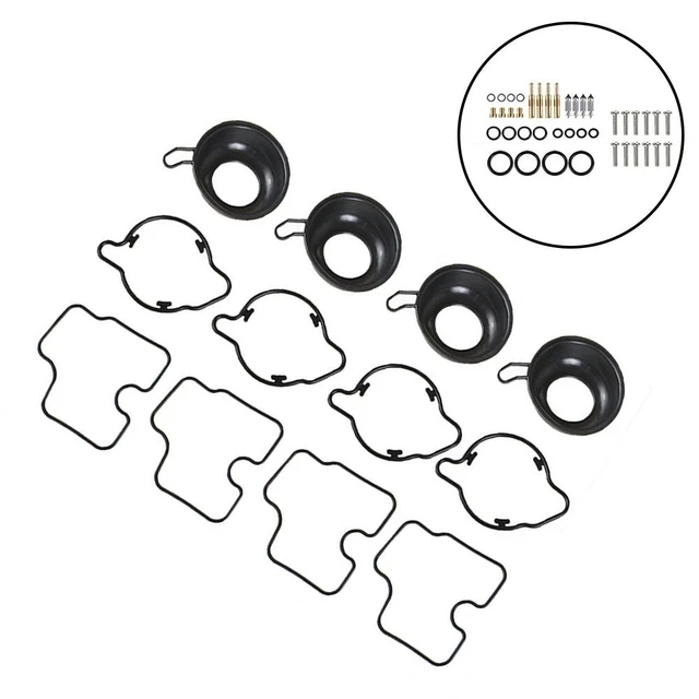 Carburatore Kit Riparazione Nuovo 4 Set Durevole E Pratico da Usare