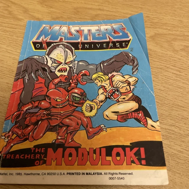 Mini BD MOTU 1984 - Mantenna (France) - Mini Comic Masters Of The Universe