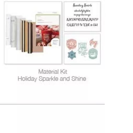 Cricut Holiday Glitzer und Glanz Material Kit Neu im Karton war als Autoversand hsn erhältlich 2