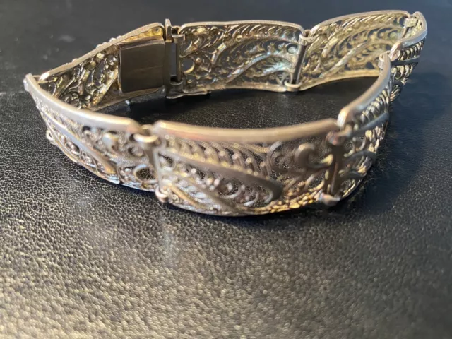 Wunderschönes Vintage Armband 800 Punzierter Echtschmuck