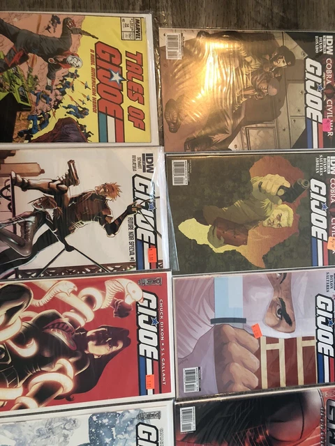 Lot Of 20 Various GI Joe Comic Books Mint Nice