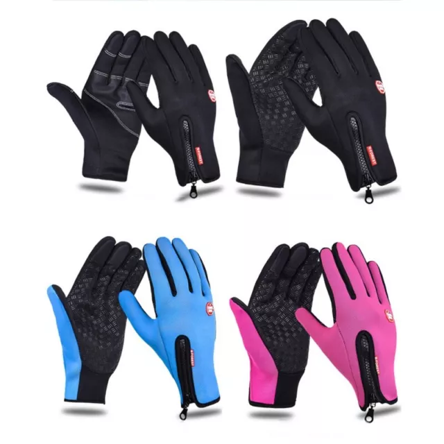Waterproof  Men Women Winter Warm Thermal Outdoor Ski Gloves Touch Screen Gloves