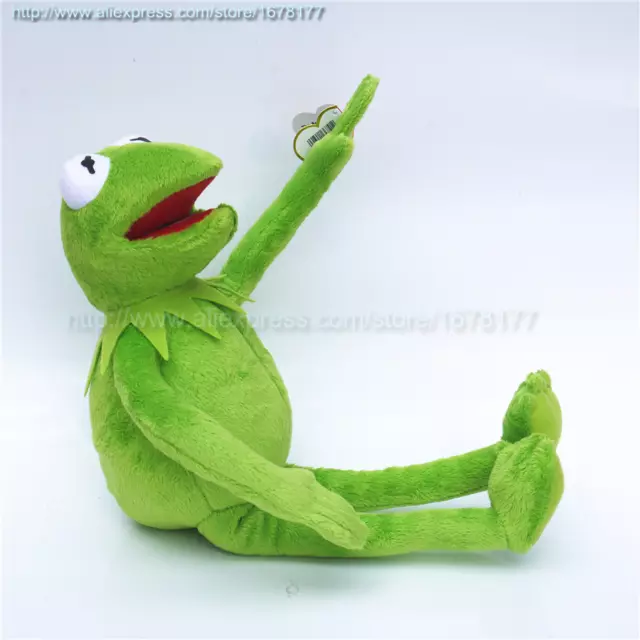 Kermit the Frog The Muppet Show rana peluche Kermit plush toys Sesame Street dol