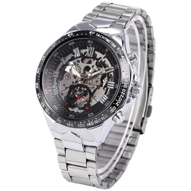 unique stylish chic fashion orologio da polso meccanico automatico