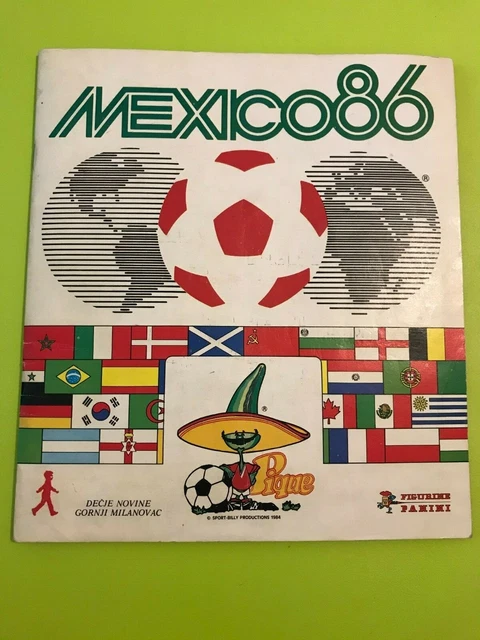 Album Panini Coupe Du Monde Mexique 1986 - Complet Avec 427 Autocollants, Occasion En Bon état