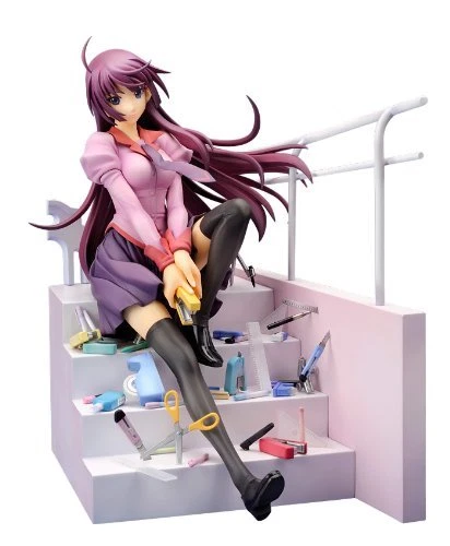 Alter Bakemonogatari Hitagi Senjyogahara 1/7 PVC Figurine Neuf De Japon F/S