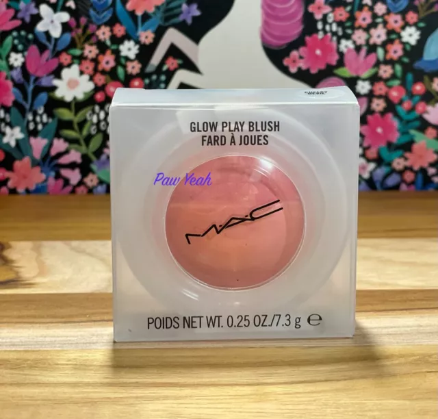 Mac Glow Play Blush in Cheeky Devil Full Size 0.25 oz NEW -- SHIPS OUT FAST