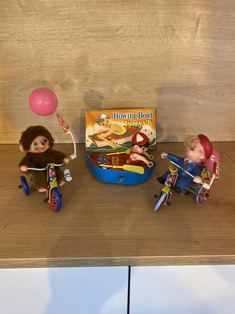 Jouets mécaniques en tôle pour figurines