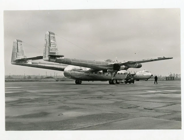 Photograph of Hawker Siddeley (Armstrong Whitworth) Argosy Stripped of Paintwork