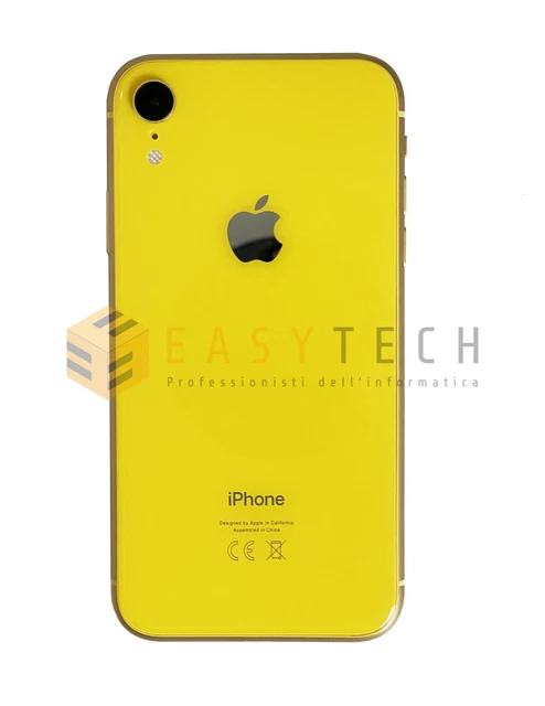 APPLE iPhone XR 128GB GIALLO YELLOW USATO FUNZIONANTE AL 100% ACCESSORI INCLUSI