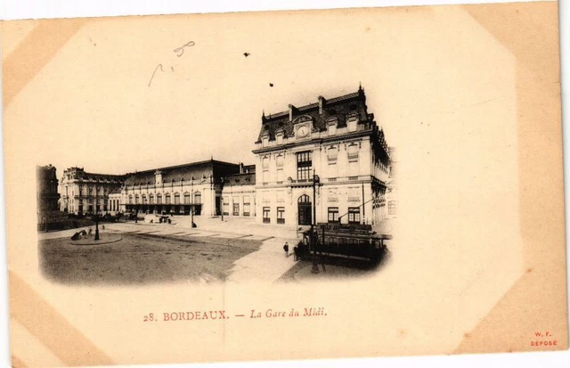 CPA BORDEAUX-La Gare du Midi (176909)
