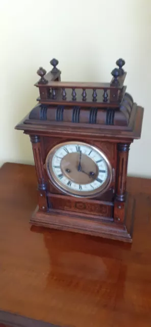 H.A.C. Antique mantle antique clock working perfectly