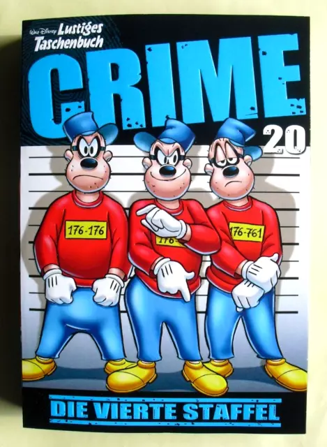 Walt Disney Lustiges Taschenbuch neu + ungelesen CRIME 20 Die Vierte Staffel