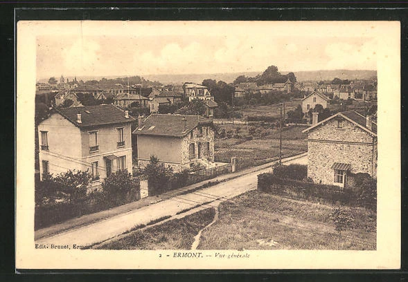 CPA Ermont, Vue generale